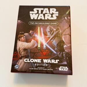 Fantasy Flight Games NEW Star Wars The Deck Building Game Clone Wars Edition